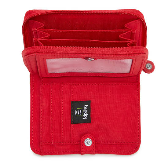 Kipling Money Love Classic Small Wallet Wallets Red Rouge | AU 2203TC